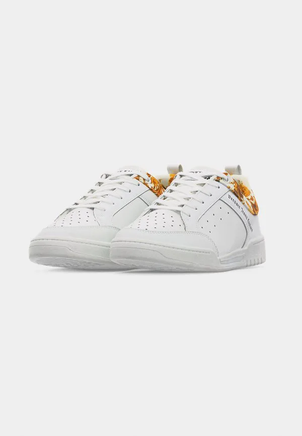 Кроссовки fondo brooklyn Versace Jeans Couture, White/Gold-Coloured — фото 3
