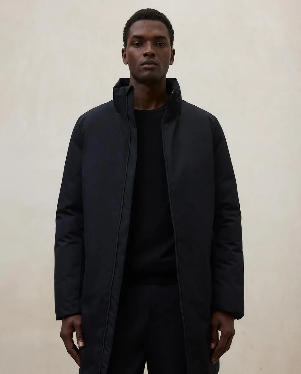 

Мужское пальто на молнии с внутренним карманом Ecoalf, черный