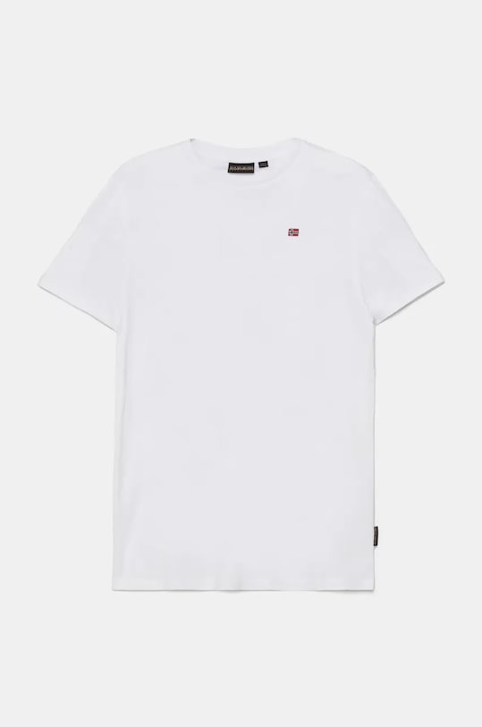 

Детская хлопковая футболка SALIS SS 2 Napapijri, белый