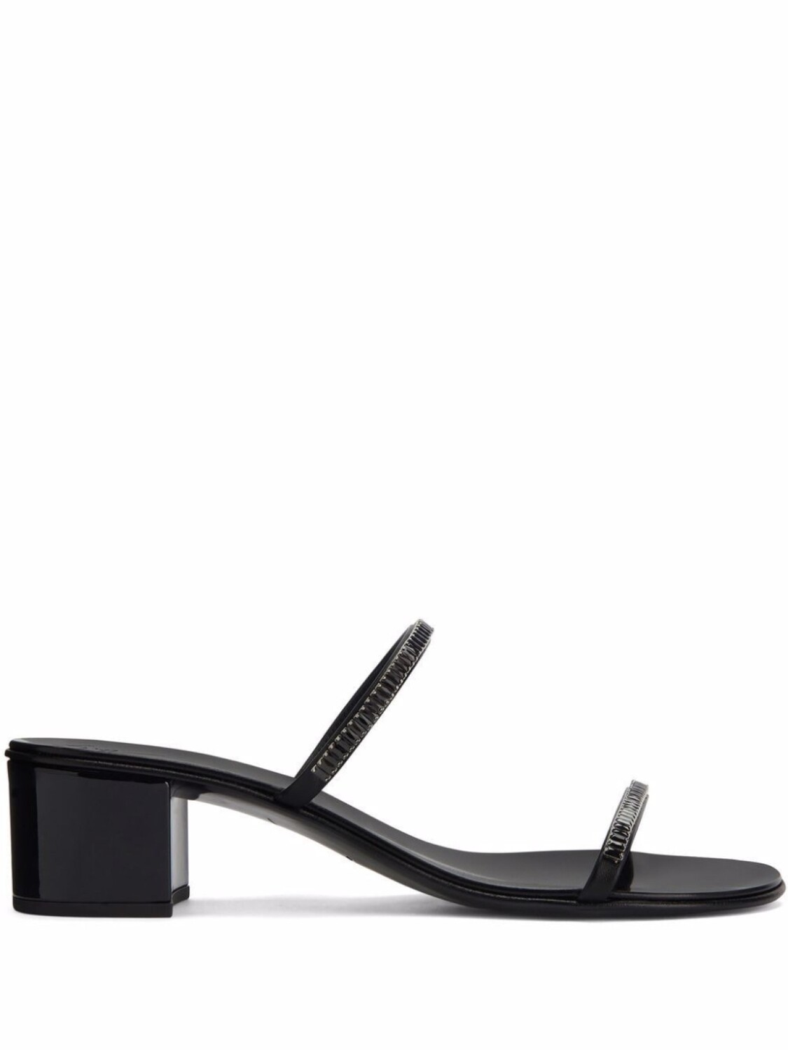 

Giuseppe Zanotti босоножки со стразами, черный