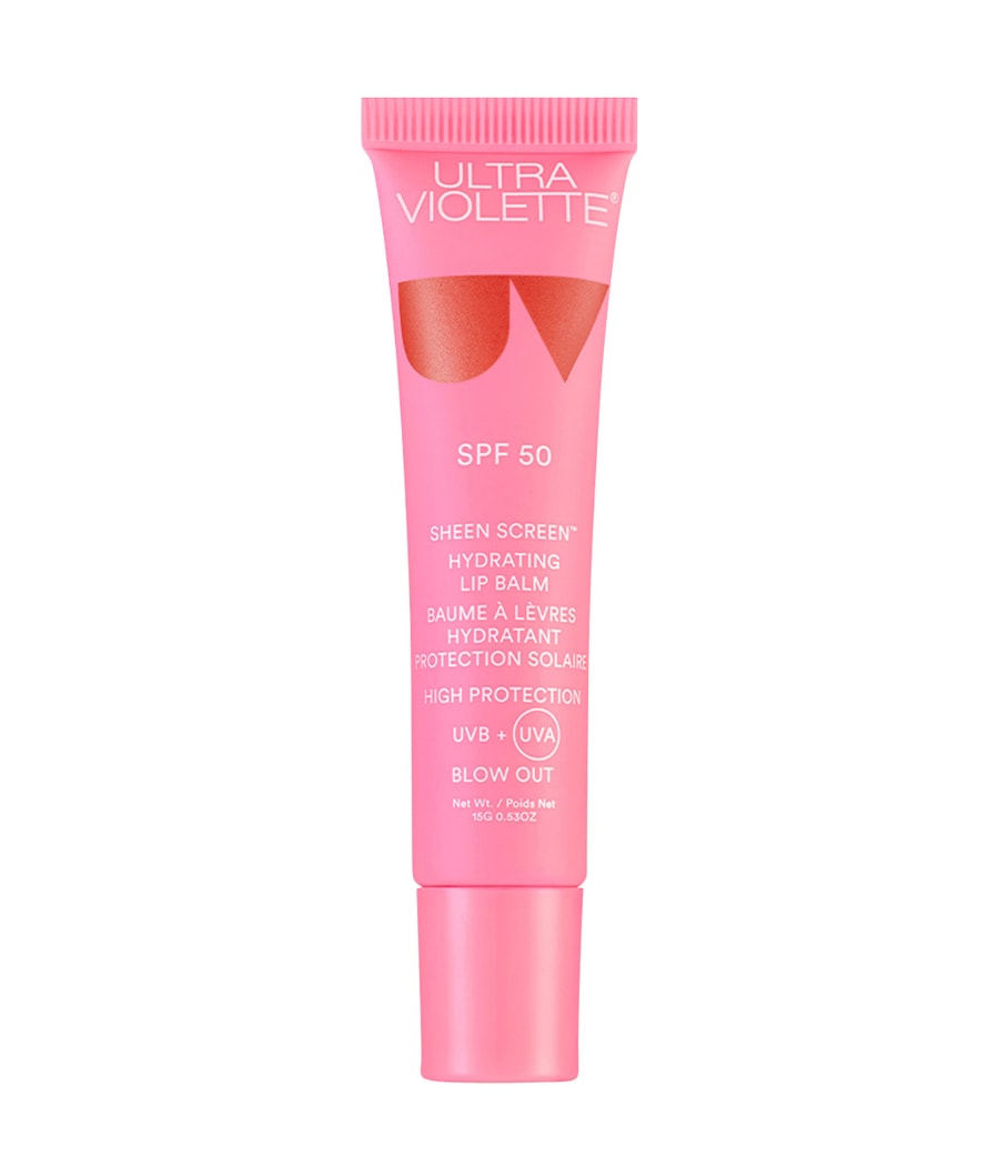 

Бальзам для губ Ultra Violette Sheen Screen Hydrating Lip Balm SPF 50, Blow Out, 15g
