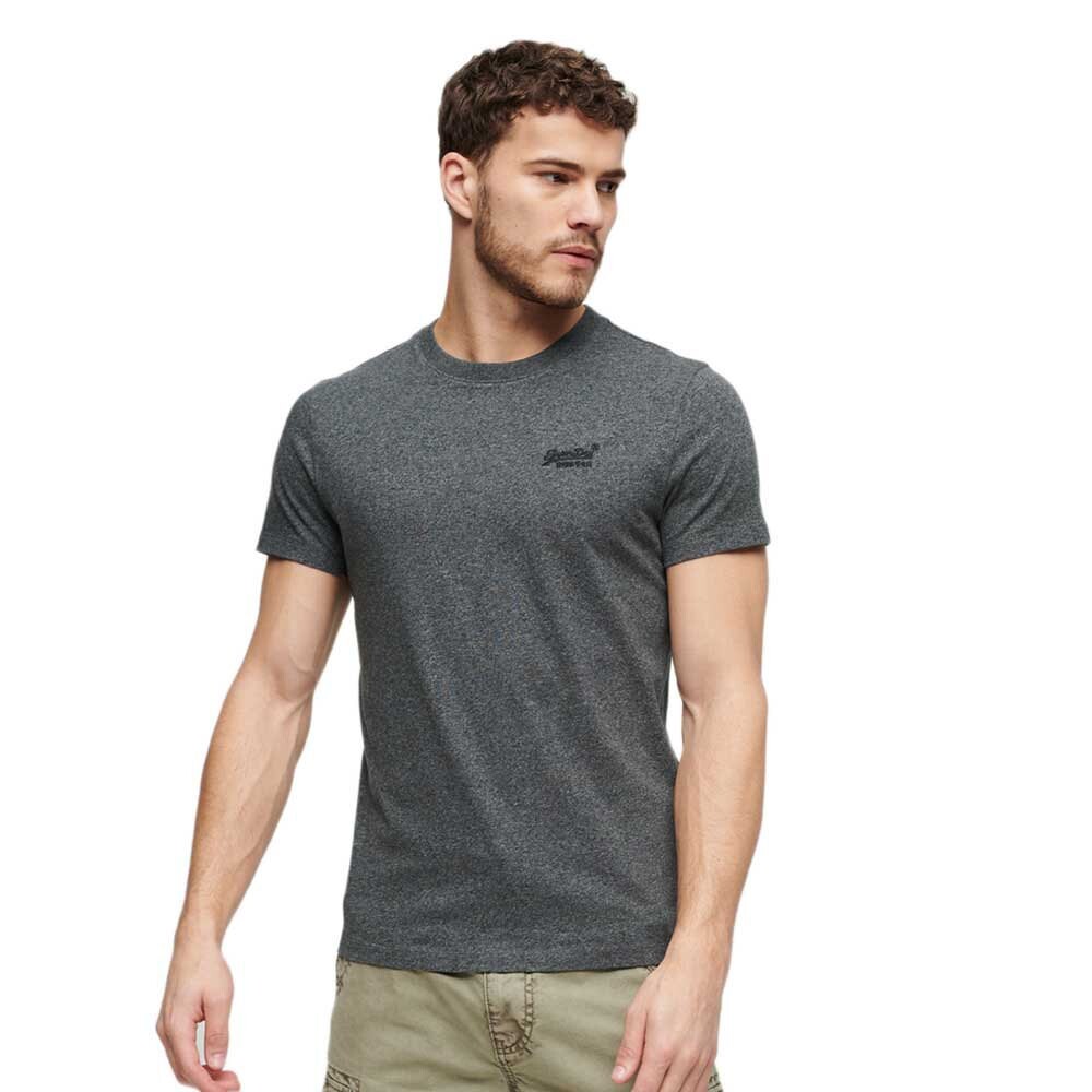 

Футболка с коротким рукавом Superdry Vintage Logo Embroidered, серый