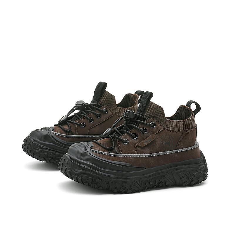 Кроссовки Jeep Kids Lifestyle Shoes Kids Low-top Brown, цвет Mocha — фото 3