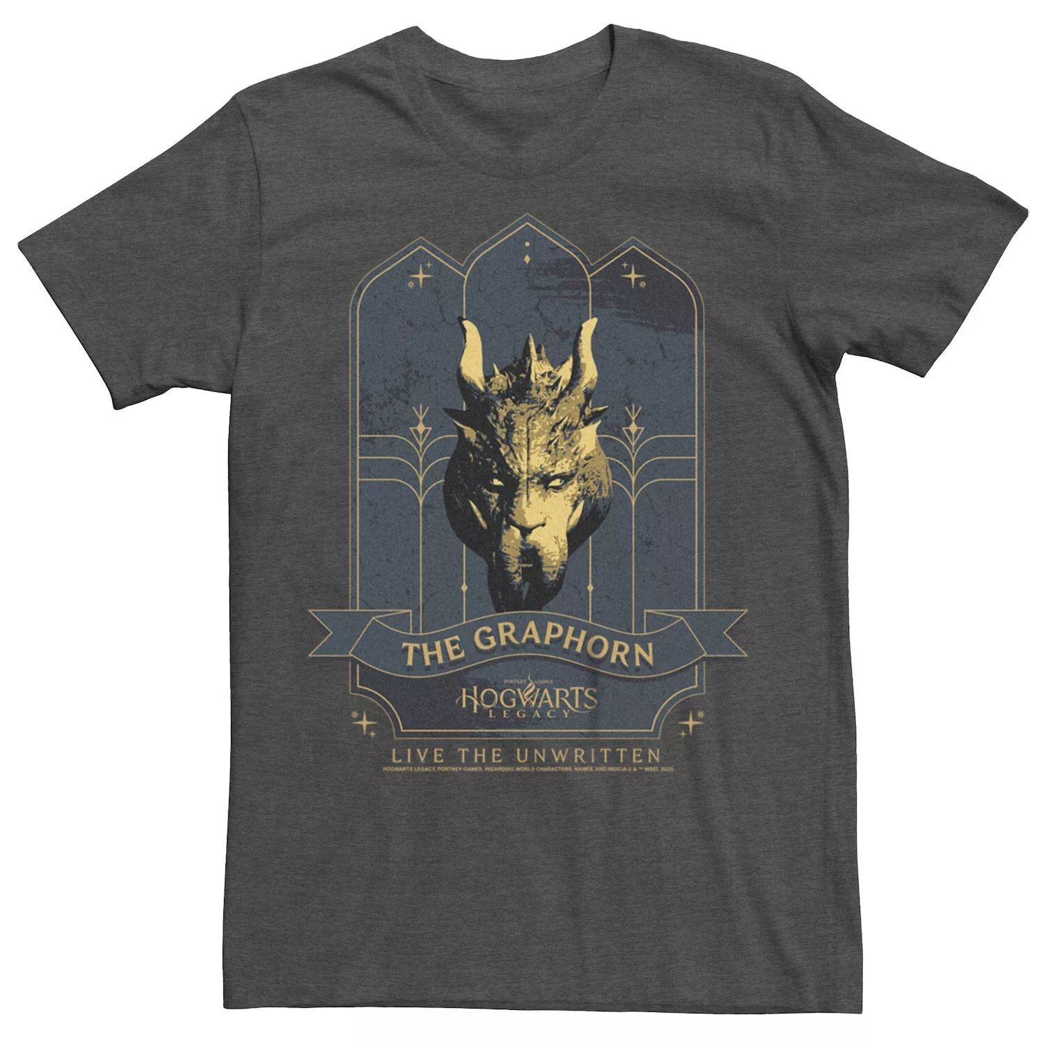 

Мужская футболка Hogwarts Legacy The Graphorn Licensed Character