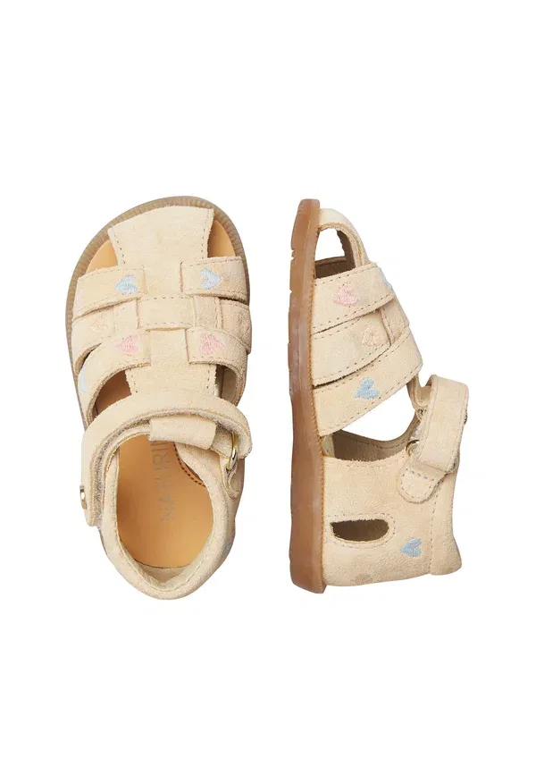 Сандалии повседневные Zaffiro embr walking sandals Naturino, белый — фото 3