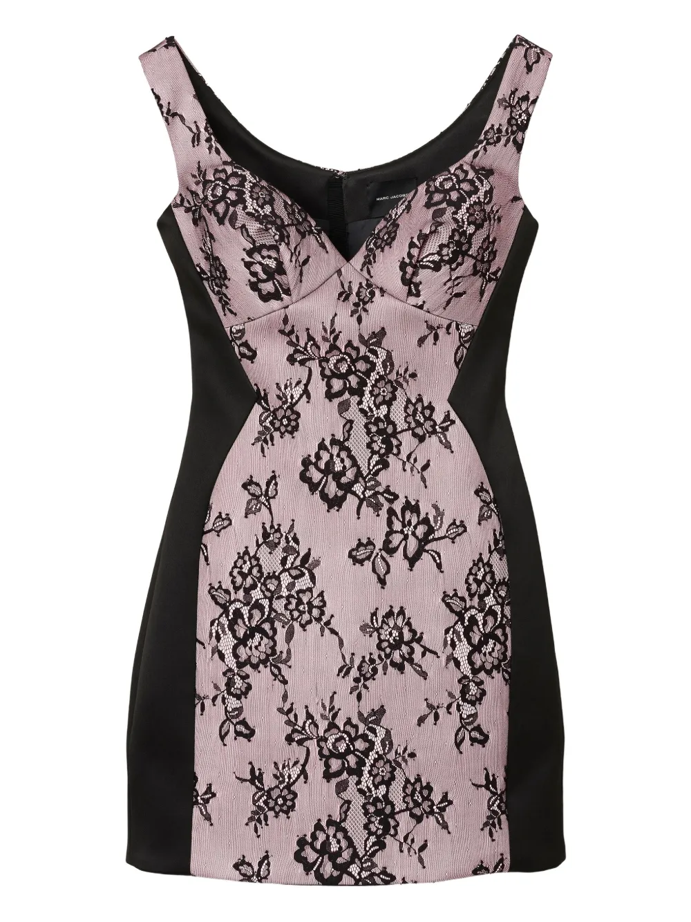 

Платье мини с цветочным кружевом MARC JACOBS, розовый