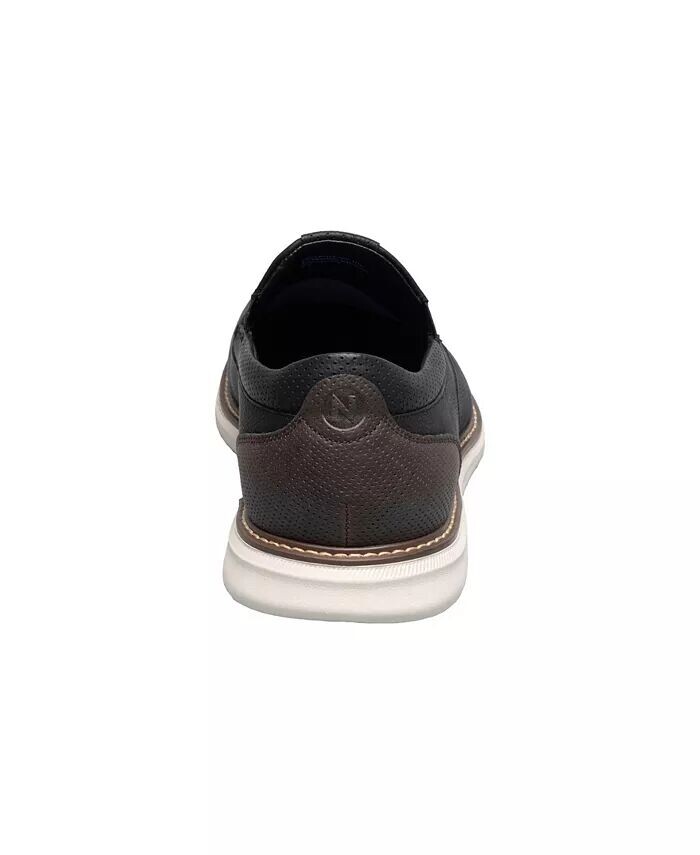 Мужские повседневные туфли Chase Slip On Nunn Bush, черный — фото 4