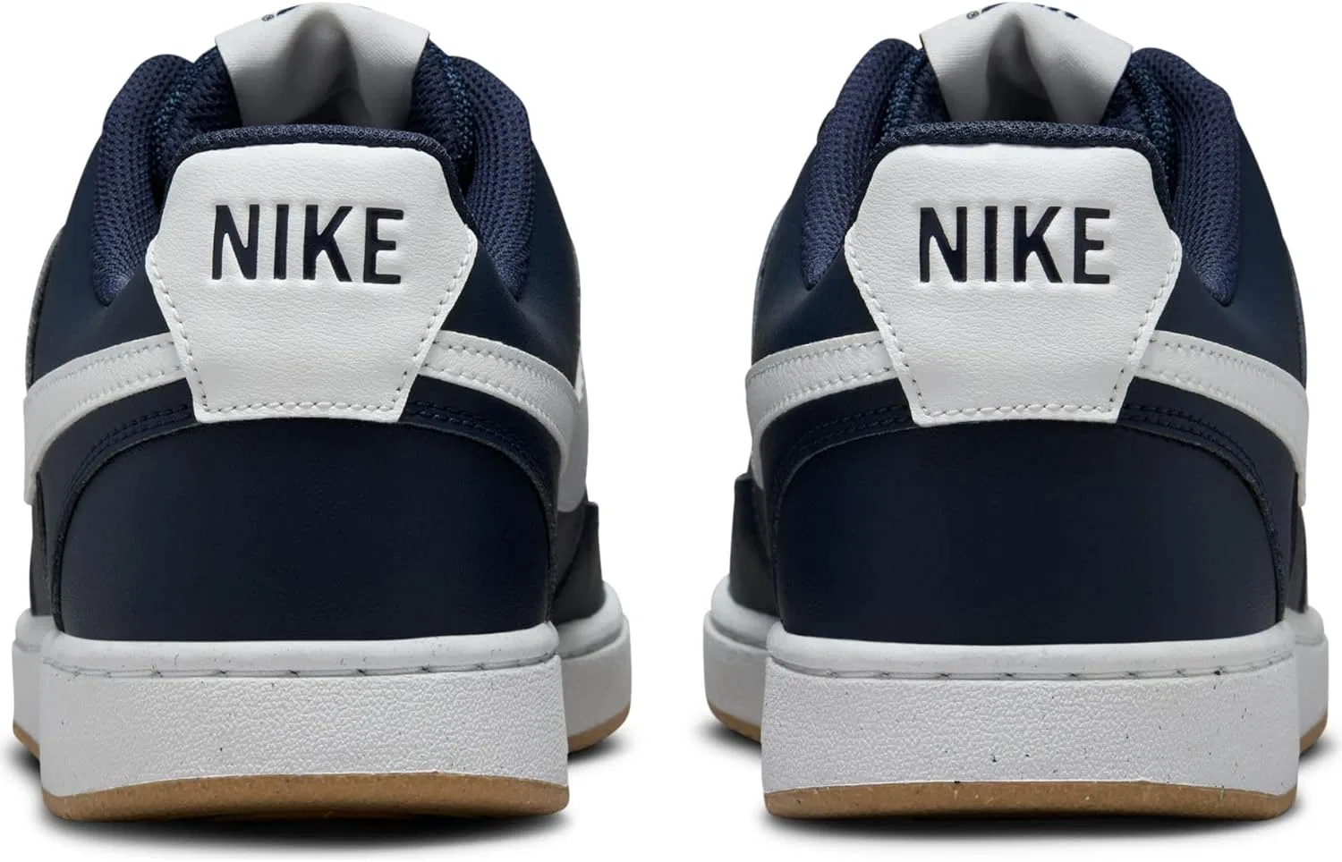 Мужские баскетбольные кроссовки Nike Court Vision Low, Obsidian Summit White Gum Light Brown — фото 2