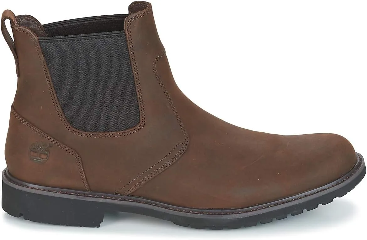 Мужские ботинки Timberland Stormbucks Chelsea Chukka, темно-коричневый — фото 3