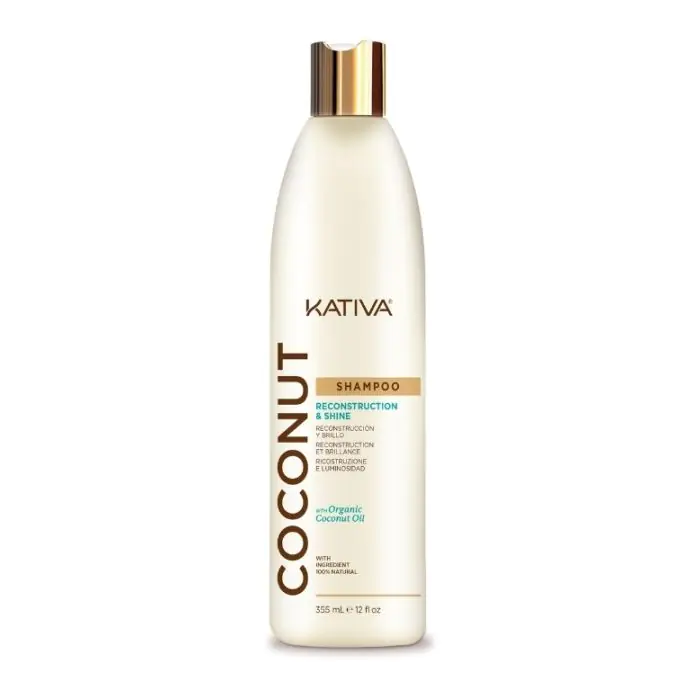 

Шампунь coconut champú Kativa, объем 355 мл