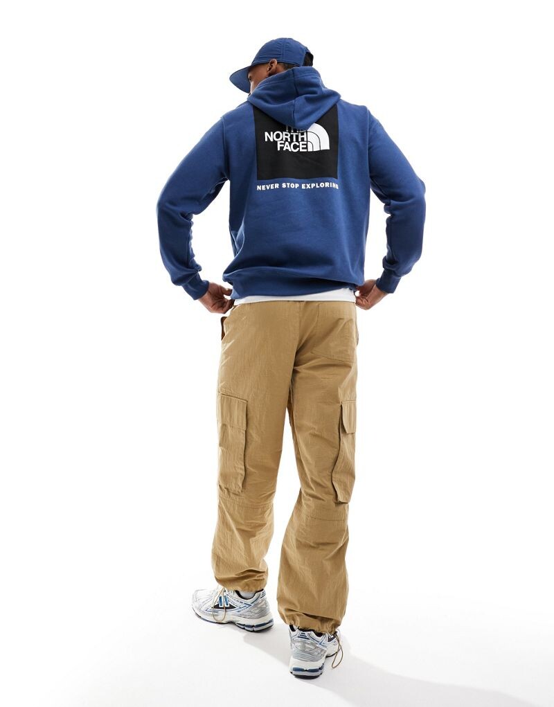 

Синяя толстовка The North Face Box NSE