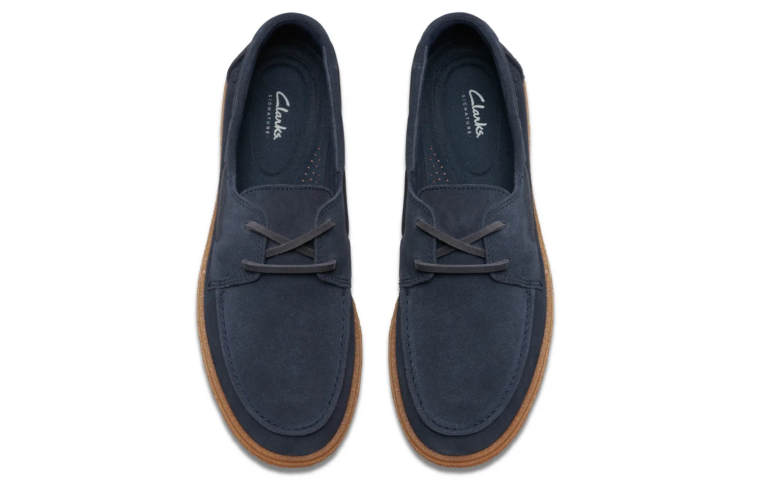 Clarks Мужские повседневные туфли low top marine blue — фото 3