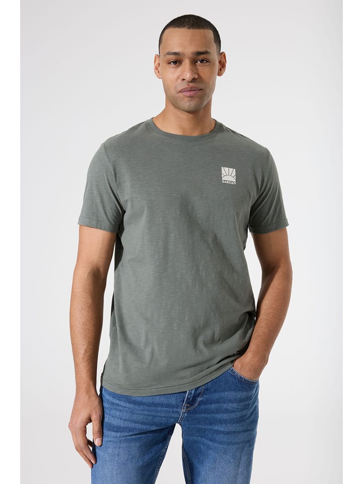 

Футболка Garcia, хаки