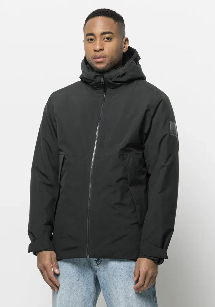 

Зимняя куртка Jack Wolfskin "TEMPELHOF JKT M", с капюшоном, черный
