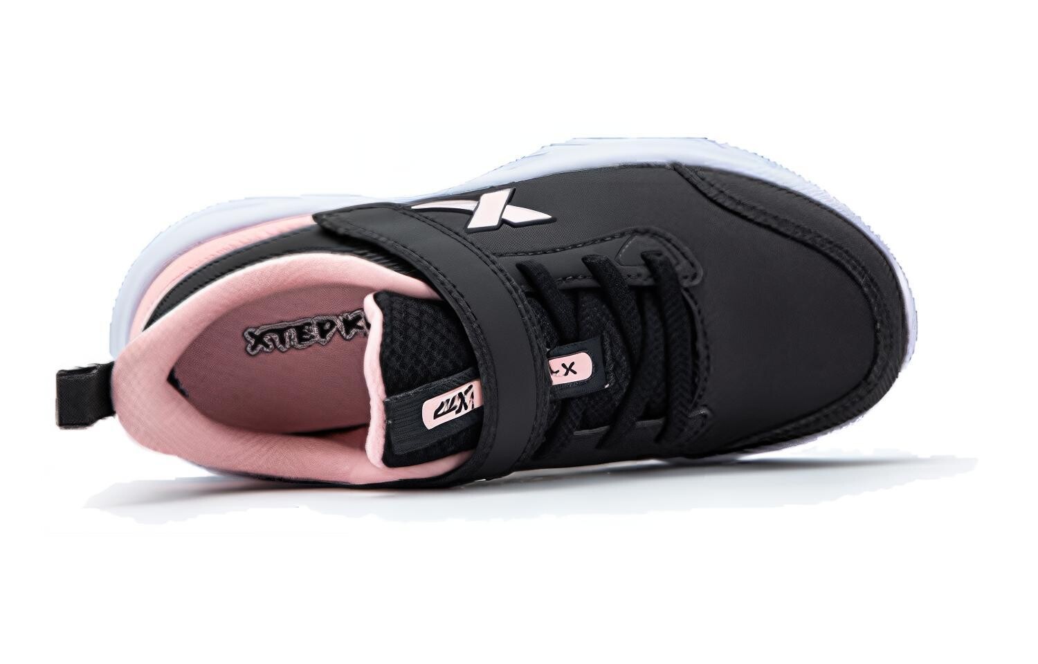 Кроссовки XTEP Kids Lifestyle Shoes PS Low-top Black/powder — фото 3