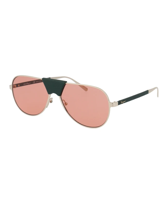 

Стильные солнцезащитные очки SF220SL Salvatore Ferragamo, желтый