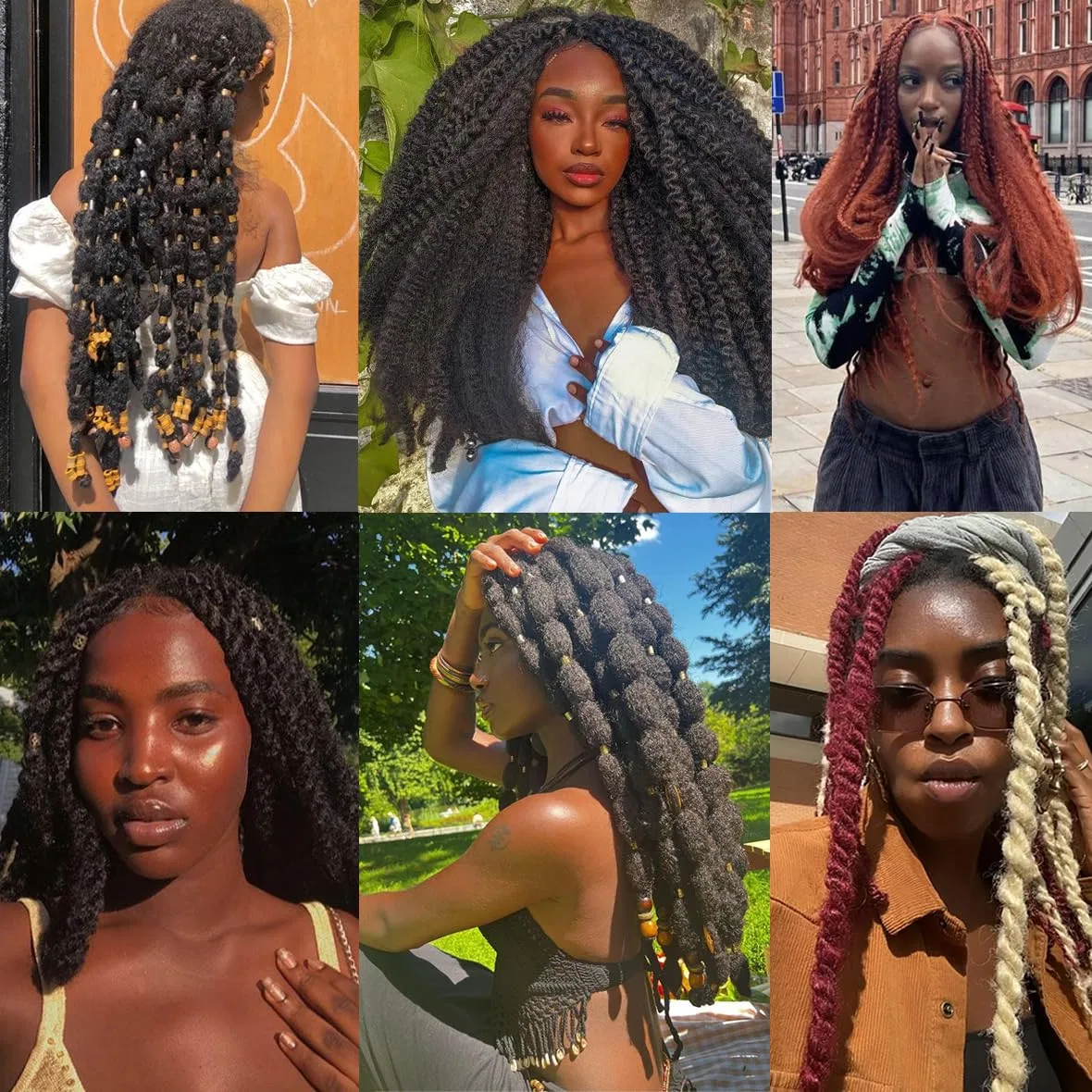 Искусственные волосы для плетения «Marley Twist Braiding Hair» от kachanaa Kachanaa, 4# — фото 2