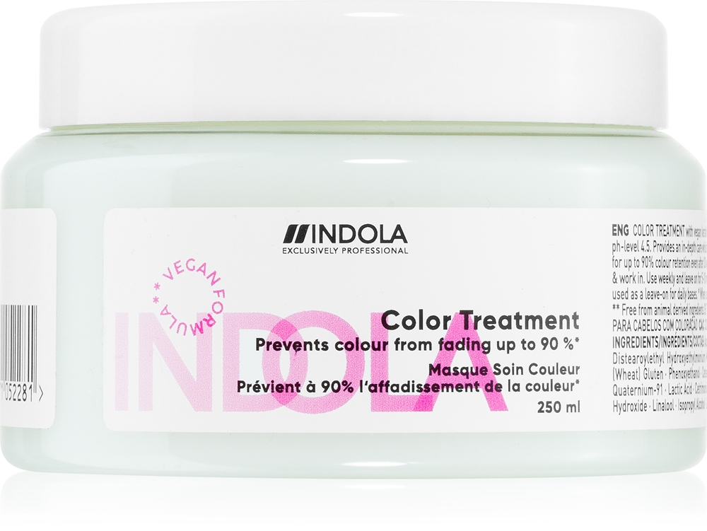 

Color Treatment - это интенсивное средство по уходу за волосами, защищающее цвет. Indola, 250 мл