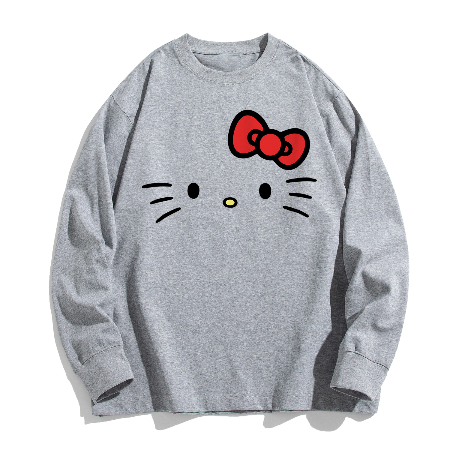 

Футболка Hello Kitty SS25 Unisex Sanrio, серый