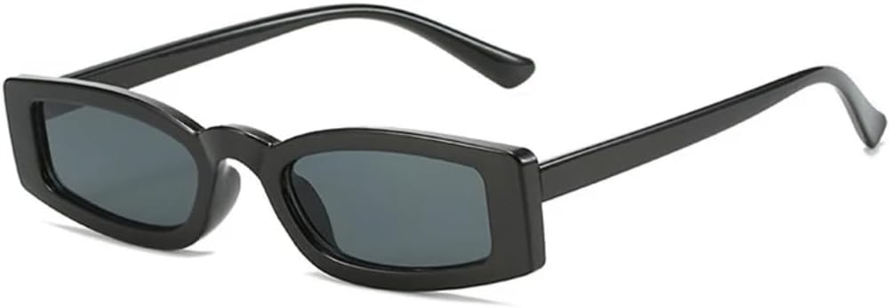 

Женские солнцезащитные очки в маленькой оправе, модные солнцезащитные очки в винтажном стиле с леопардовым принтом, синие очки с защитой от УФ-излучения UV400 VRTRFFTR, Black-black