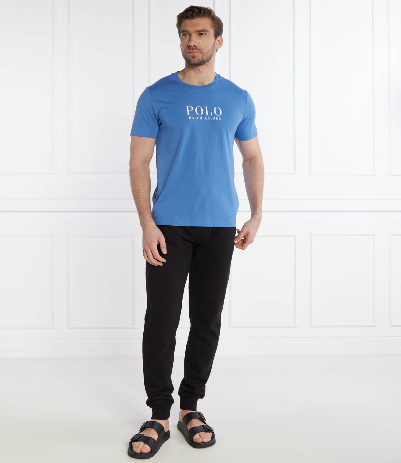 Футболка POLO RALPH LAUREN Regular Fit, небесно-голубой — фото 2
