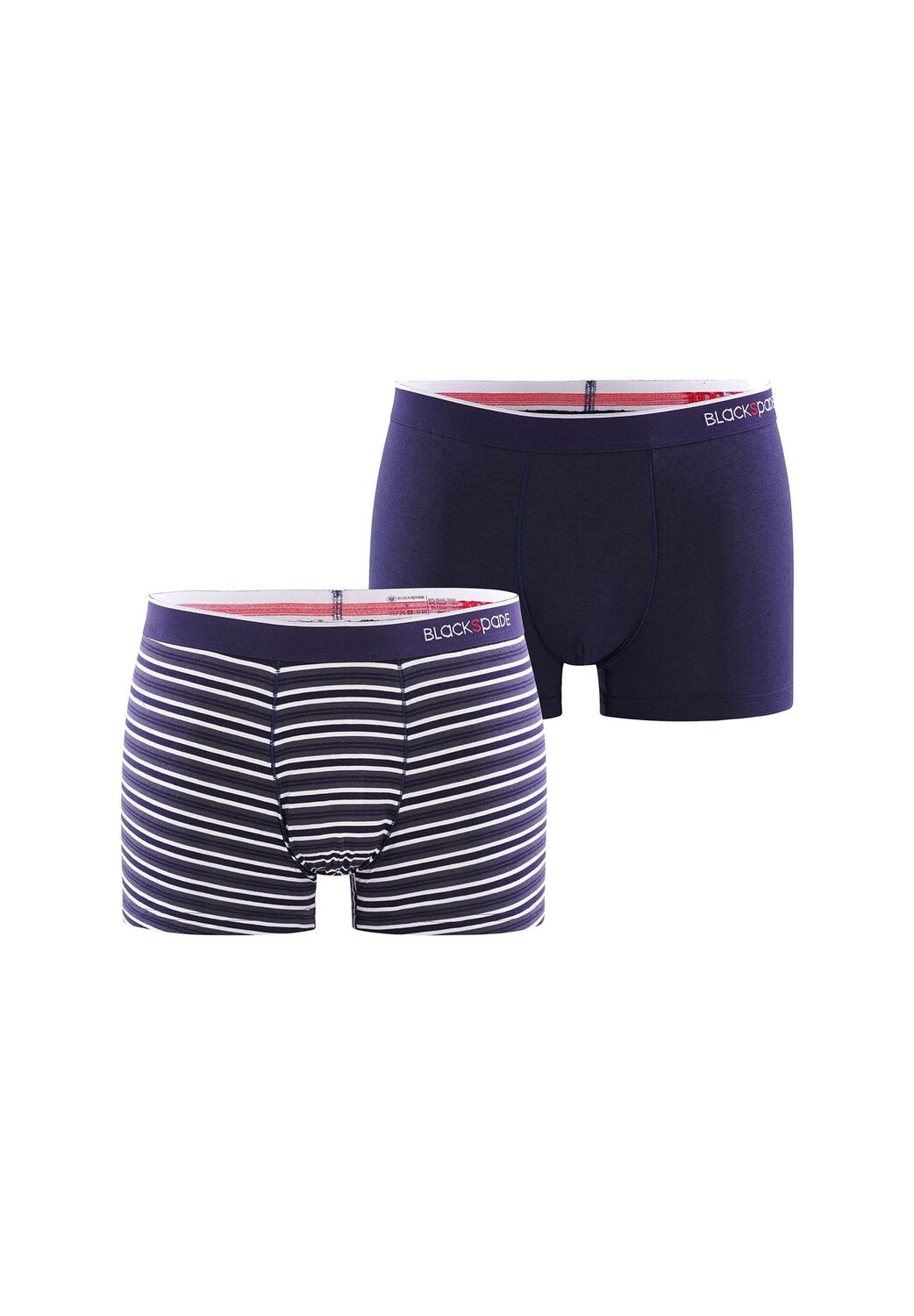 

Полосы на брюках в стиле ретро BlackSpade, цвет Navy Stripes, Navy Solid