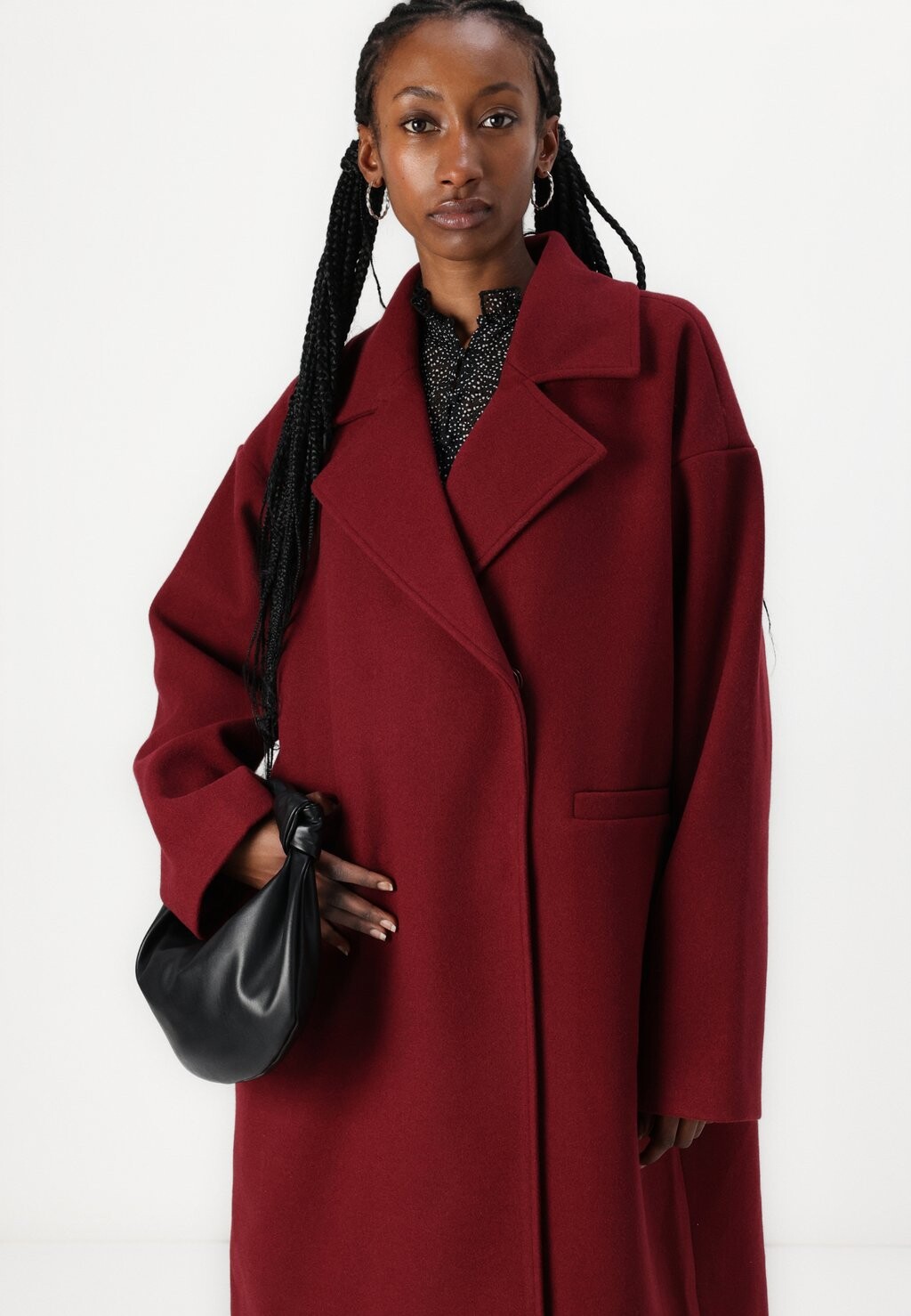 

Классическое пальто VMCORRIE COAT Vero Moda, бордовый