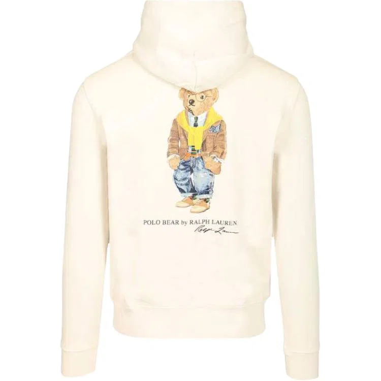 Свитшот с медведем Polo Ralph Lauren Ecru — фото 3