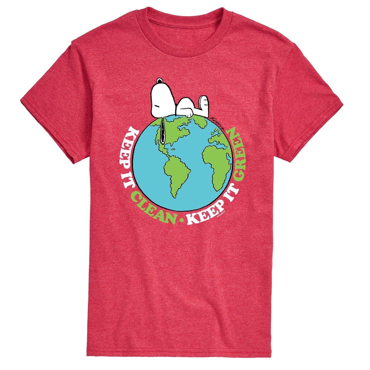 

Мужская футболка с арахисом Keep It Clean Licensed Character