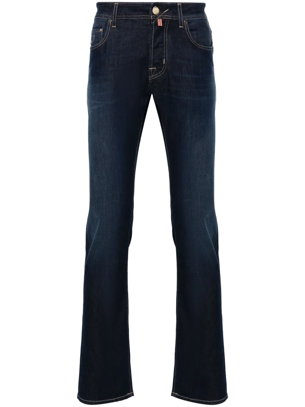 

Узкие джинсы Bard средней посадки JACOB COHEN, синий