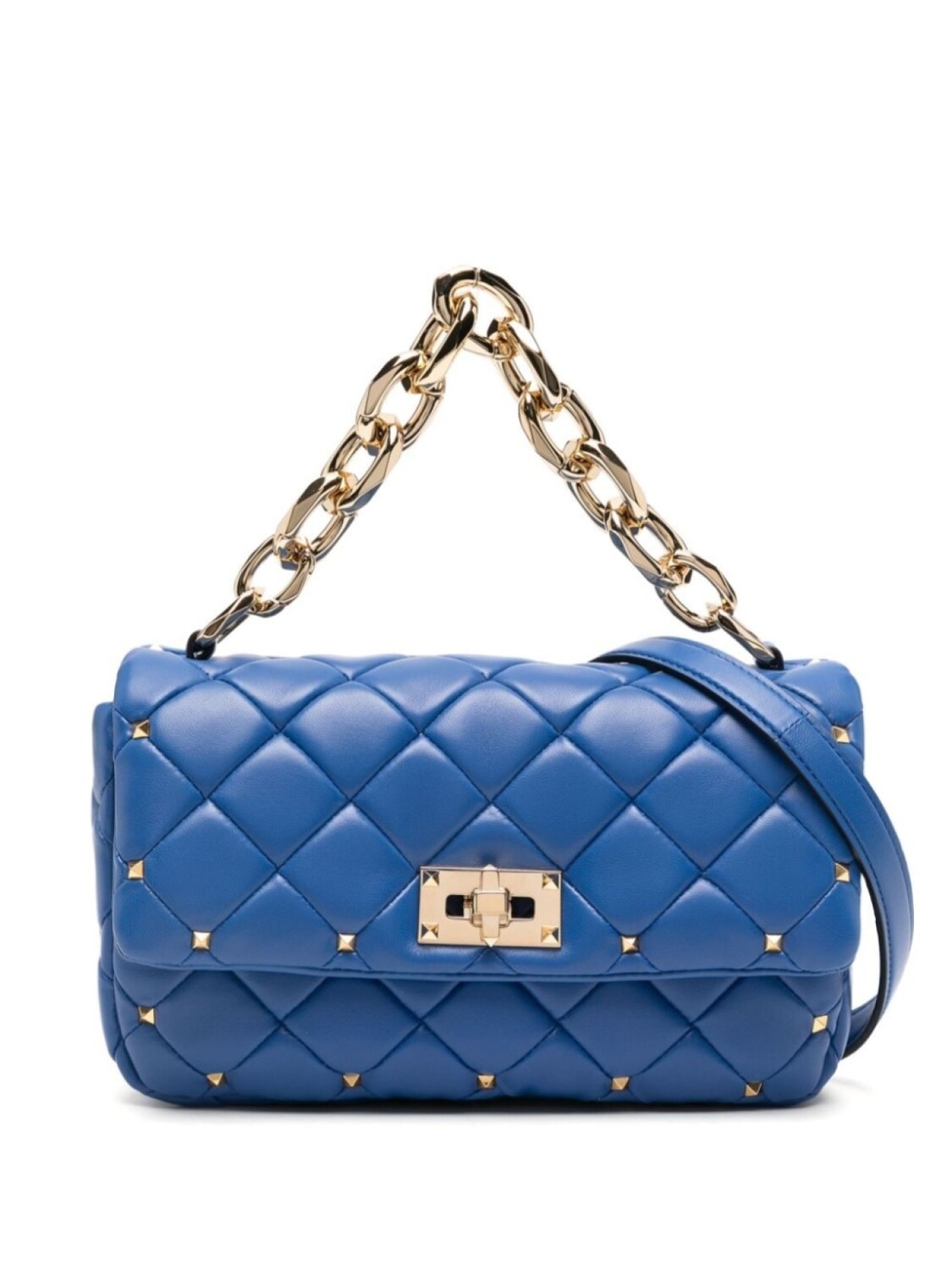 

Valentino Garavani сумка через плечо Rockstud Spike, синий