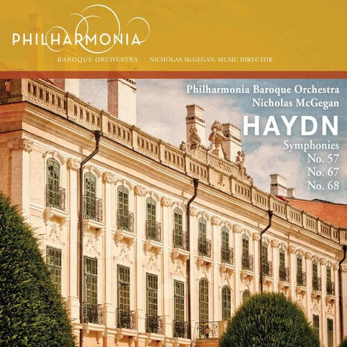 

CD диск Haydn / McGegan / Philharmonia Baroque Orch: Syms 57 67 & 68