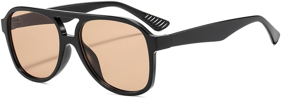 

Солнцезащитные очки UV400 – конфетные цвета, двойные перемычки, леопардовый принт, для женщин и мужчин, для бега и занятий спортом на открытом воздухе UYPTK, Black Champagne