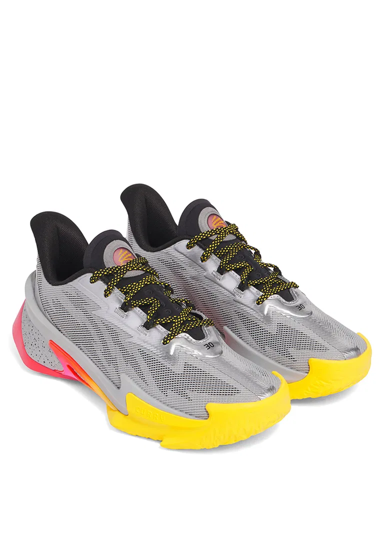 Кроссовки мужские спортивные Curry Series 7 Under Armour, черный — фото 2