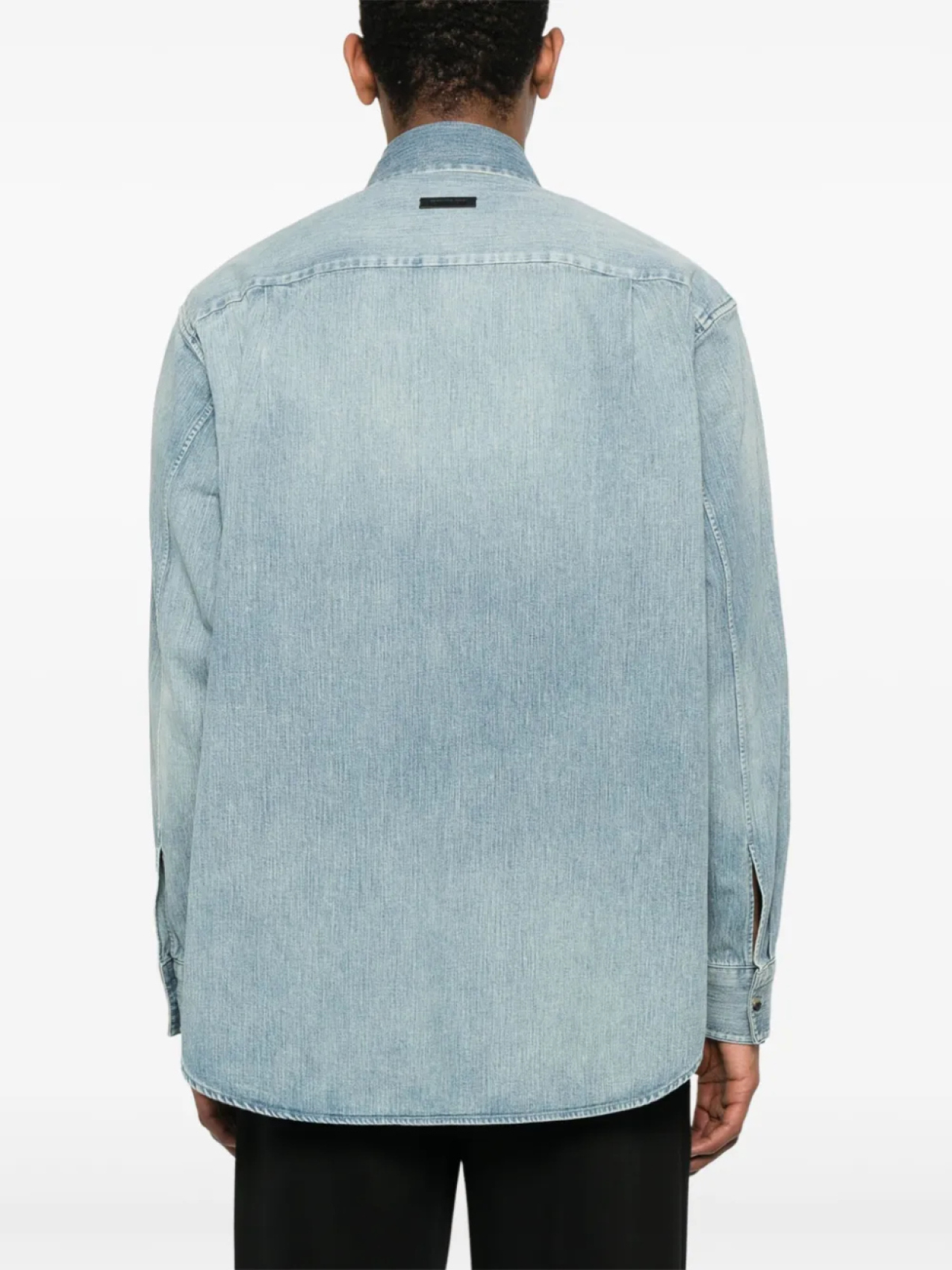 Рубашка Fear Of God FGE250.5011DNM-436 MEDIUM INDIGO, синий — фото 4