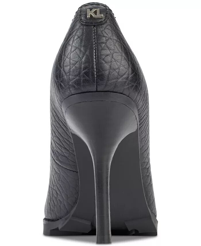 Туфли Madelyn Slip On с острым носком и рифленой подошвой KARL LAGERFELD PARIS, черный — фото 3