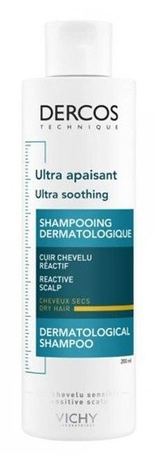 

Vichy Dercos Ultrakojący шампунь для сухих волос, 200 ml