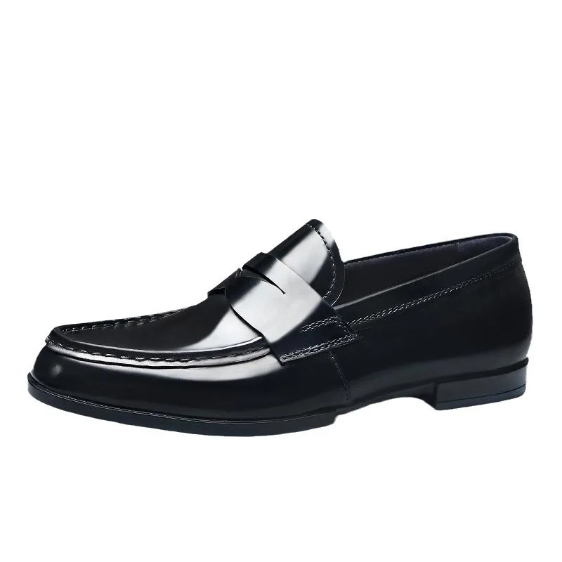 Мужские повседневные туфли low top LUNMADENG, бордовый — фото 3
