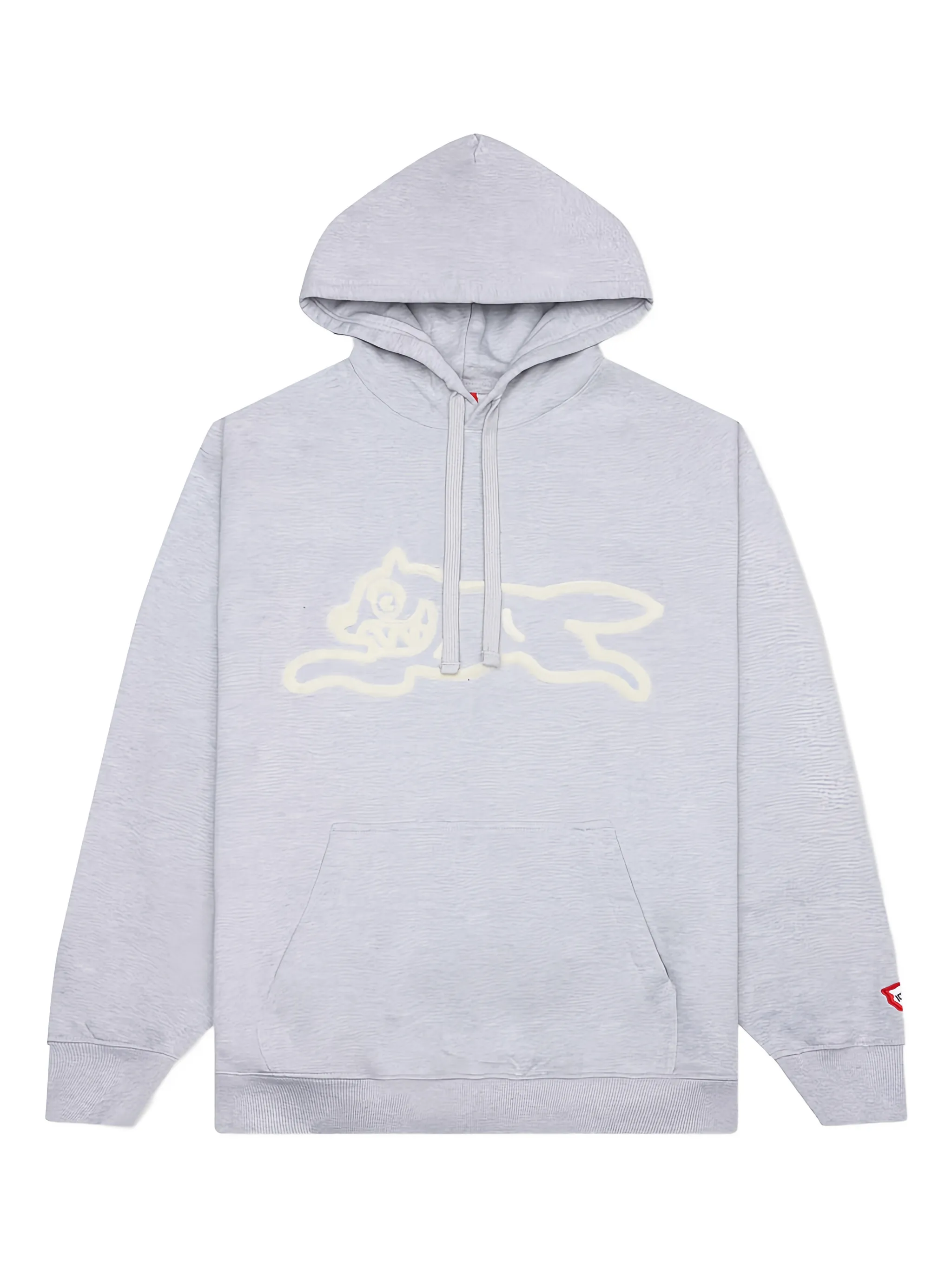 

Худи с принтом Sauce Running Dog Icecream, серый