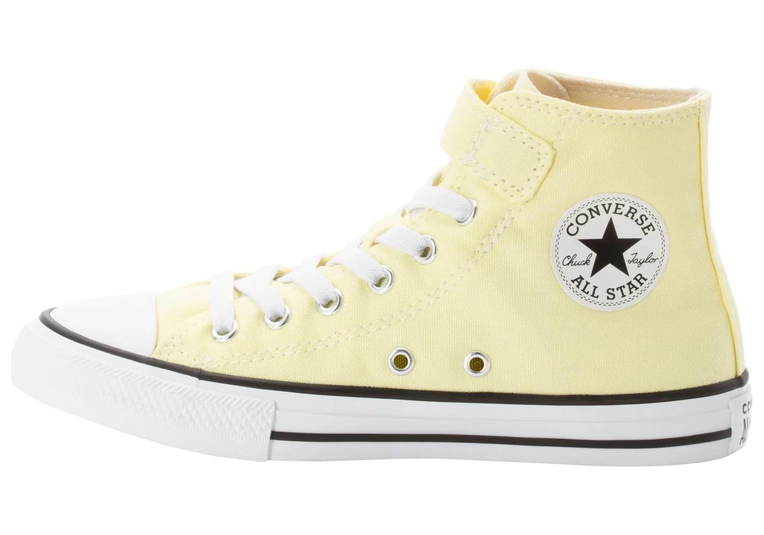 Кроссовки Converse светло-желтого цвета — фото 4