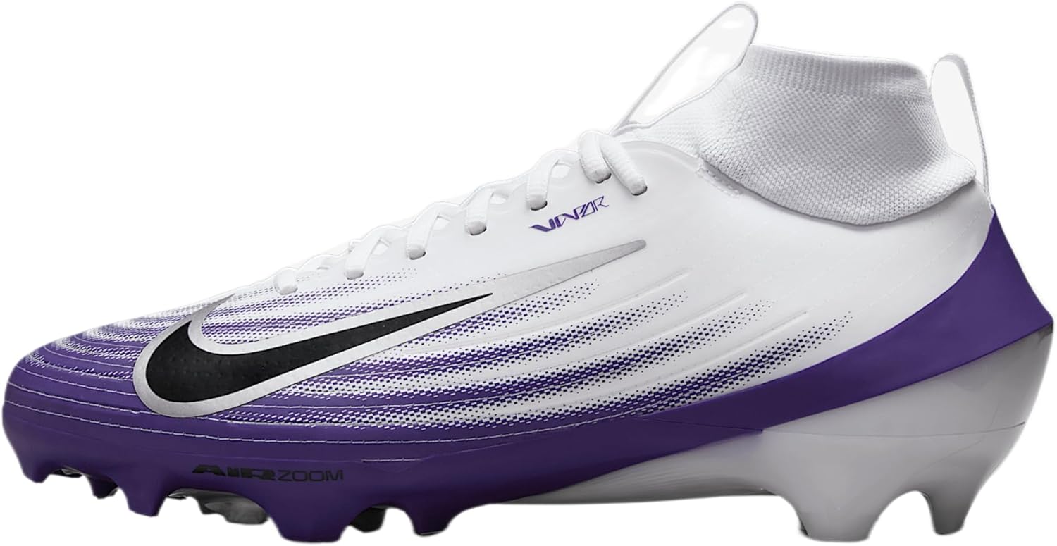 

Футбольные бутсы Nike Vapor Pro 1 (HM8850-104, белый/темно-синий/серебристый металлик/черный), White/Court Purple/Metallic Silver/Black