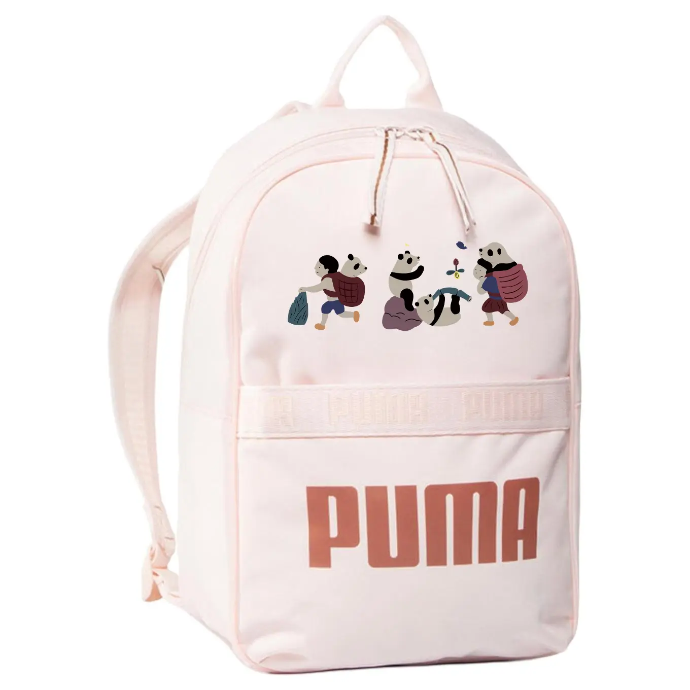 

PUMA Тканевый рюкзак унисекс розовый, Panda Backpack