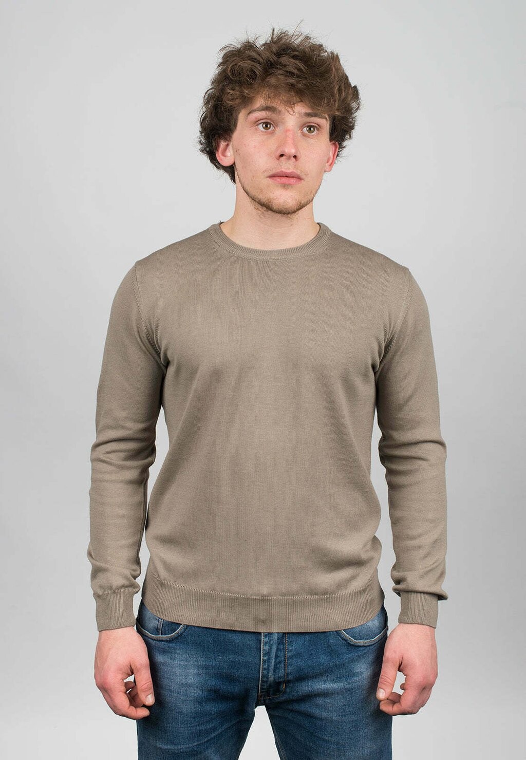 

Джемпер Dalle Piane Cashmere, серо-коричневый