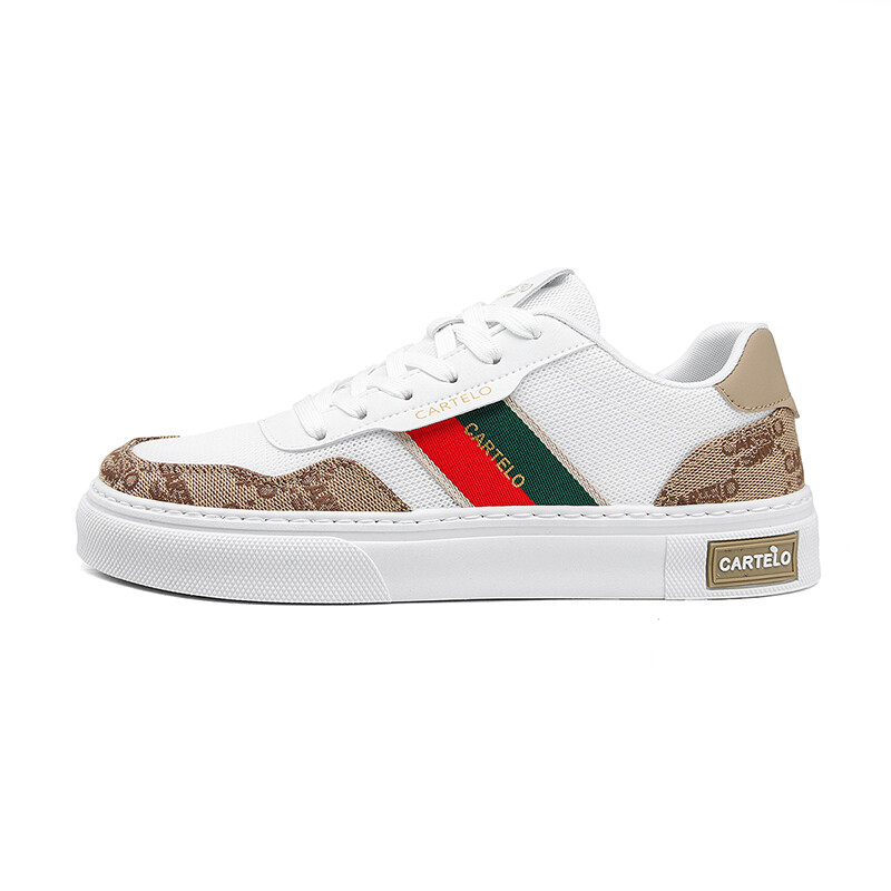 

Кроссовки CARTELO/Catilla crocodile Skateboarding Shoes Men Low-top, черный