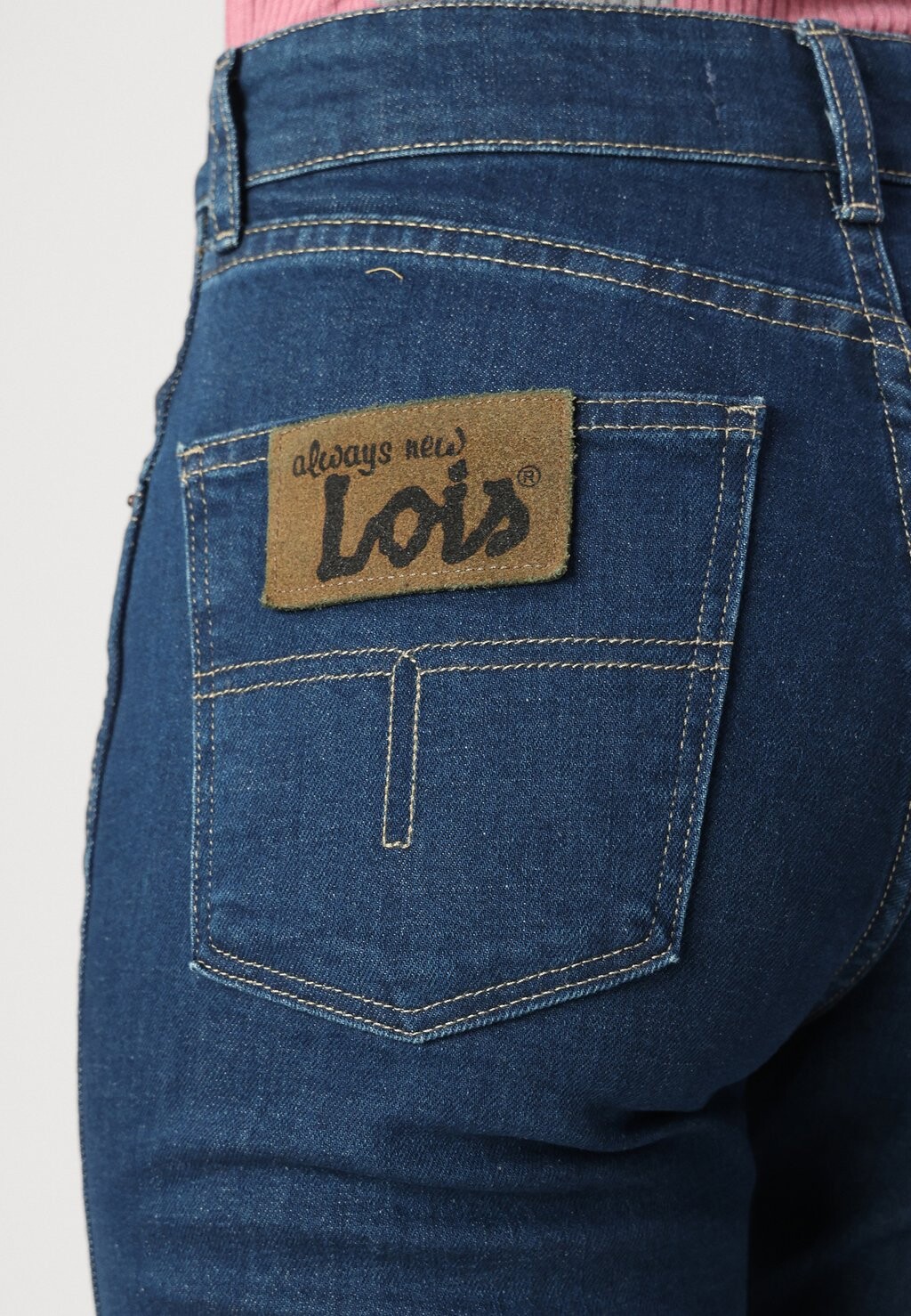 

Джинсы прямого кроя RIA LOIS Jeans, темно-синий деним
