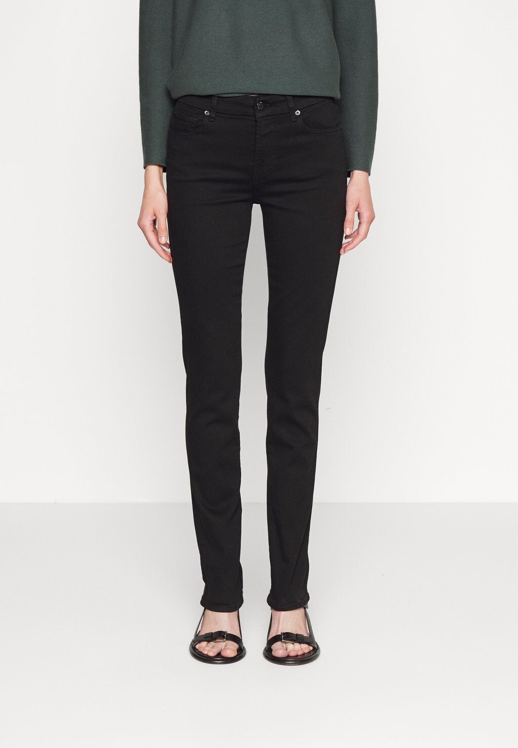 

Джинсы прямого кроя KIMMIE BAIR 7 for all mankind, черный