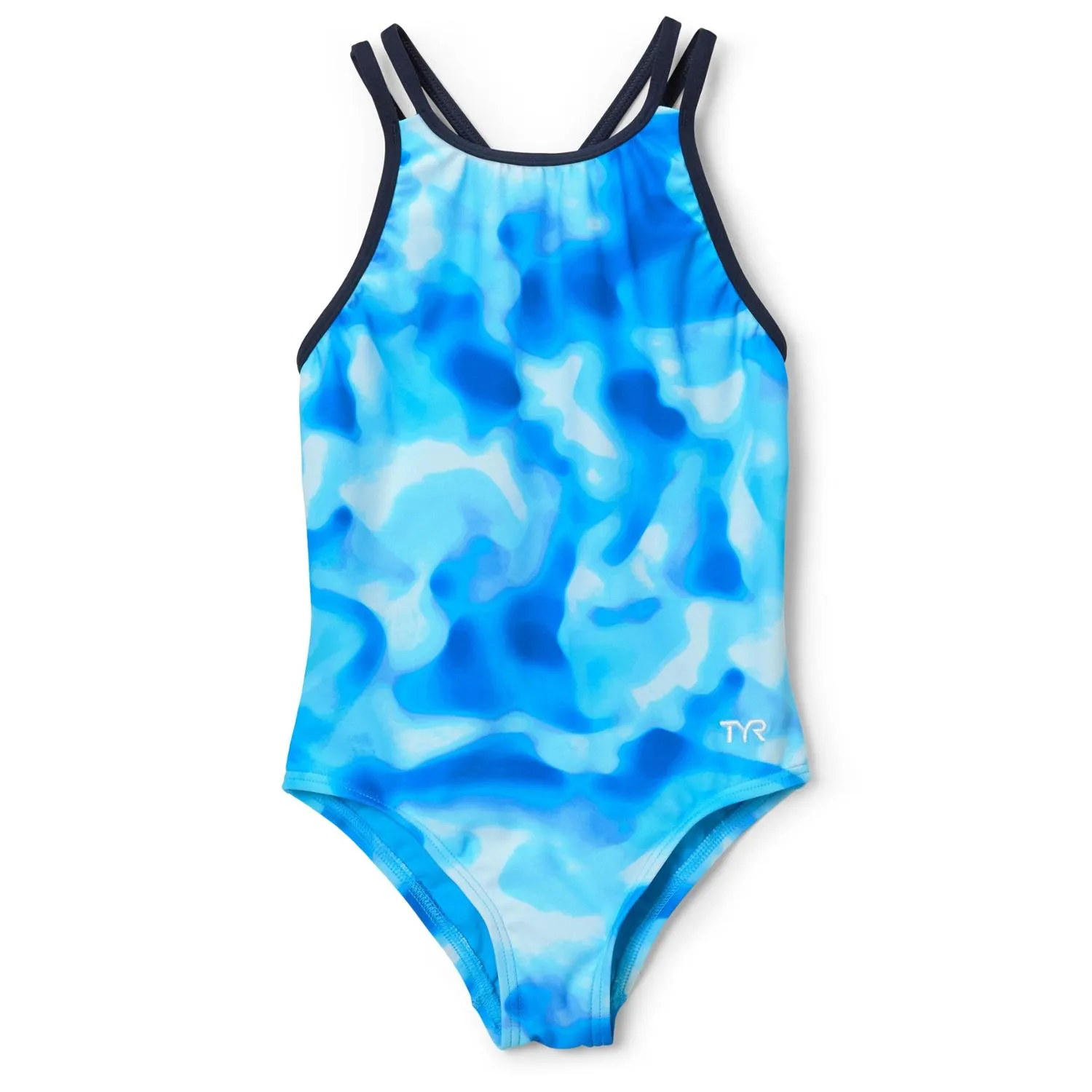 

Однокомплектный купальник Oliviafit для девочек TYR, Blue Ice