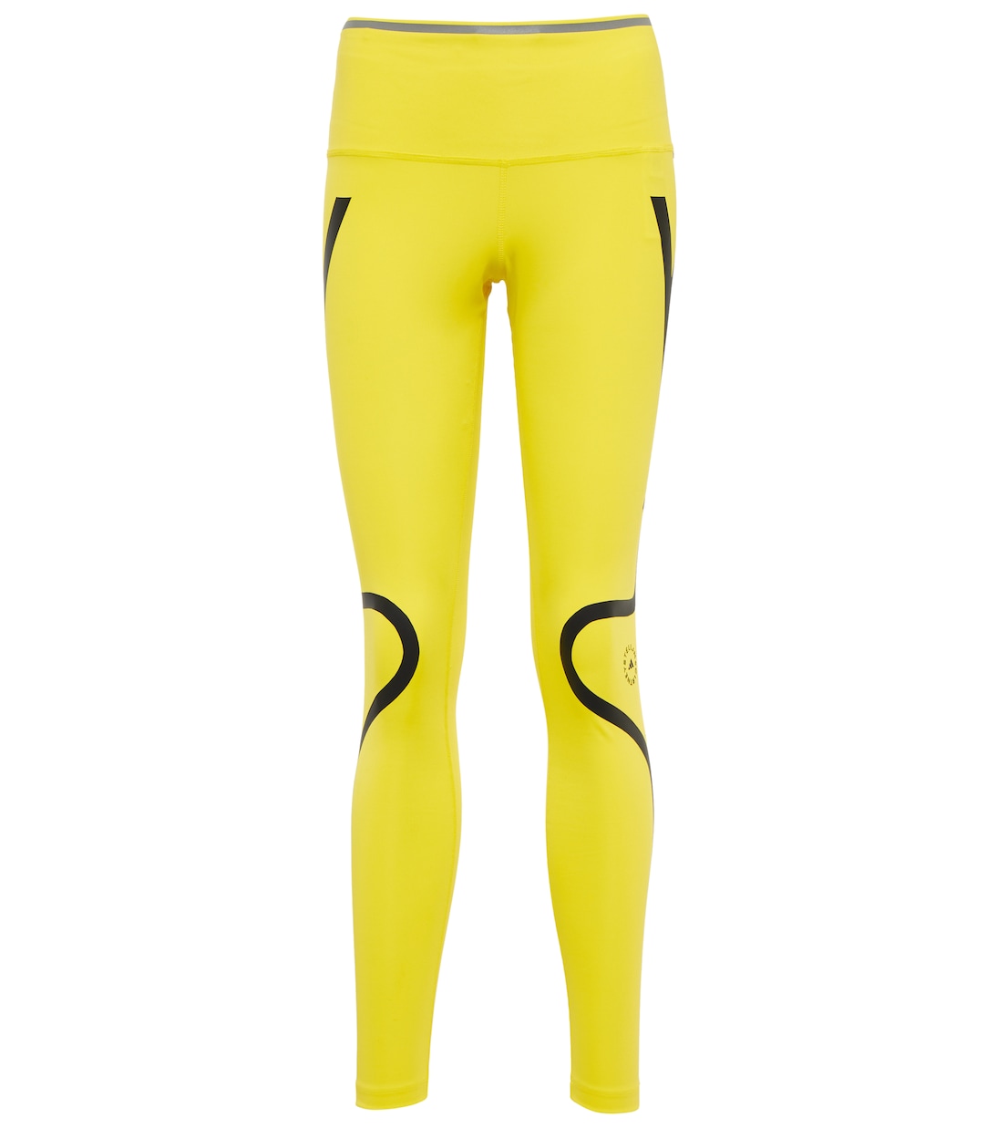 

Леггинсы TruePace с высокой талией Adidas by Stella McCartney, Shock Yellow