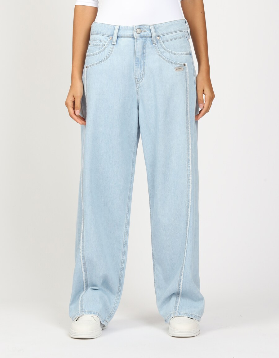 

Джинсы свободного кроя Gang, светло-голубой