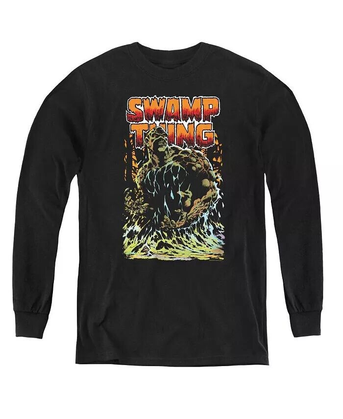 

Толстовка Boys of America Youth Swamp Thing Justice League, черный